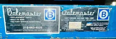 30 HP BALEMASTER 4030G-6 6" CYLINDER MECHANICAL REBUILD 2022