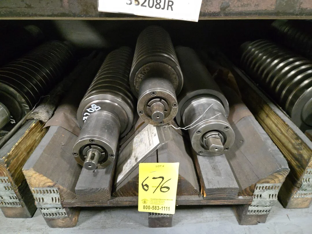 (3) Superfine OD Grind Drum Spindle