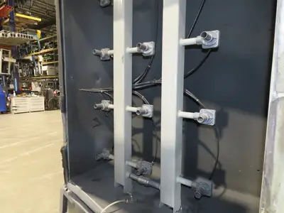 Gema Powder Coating Dust Collector Powder Recovery Reclaim System 12 Filters