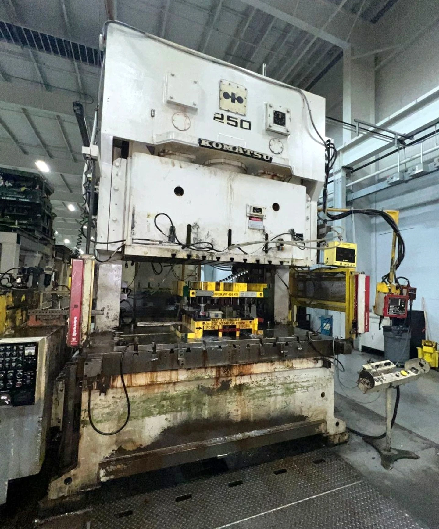 USED 1991 KOMATSU PRESSES KOMATSU OBW250-2 PRESS