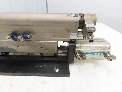 Weber Pneumatic Automatic Feed Screwdriving System 60mm Stroke Screwdriver