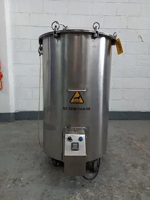 Stainless steel  53 gallon jacketed