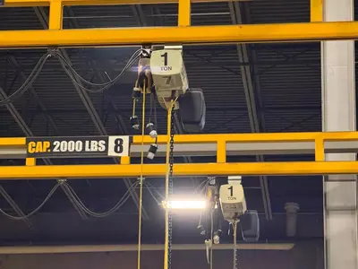 USED UNIFIED INDUSTRIES "CRANE IN A BOX"