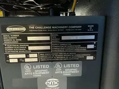 Used CHALLENGE MACHINERY COMPANY 305 X Paper Cutters Ohio US | HGR 24 #1272619
