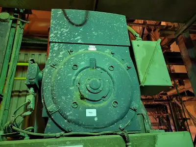 Induced Draft Fan w/ 700hp Induction Motor 4000V, 887RPM, 3Ph, 5810S, Type CG