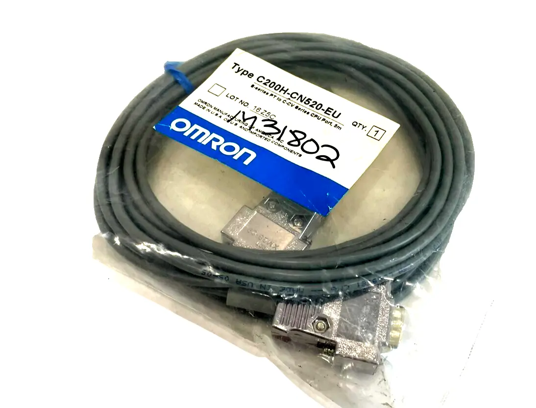 NEW OMRON C200H-CN520-EU CABLE ASSEMBLY 8-SERIES C200HCN520EU