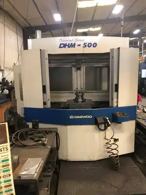 2002 DAEWOO DHM 500 Horizontal Machining Centers | Tight Tolerance Machinery (1)