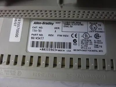USED ALLEN BRADLEY 1794-IB16 SER A