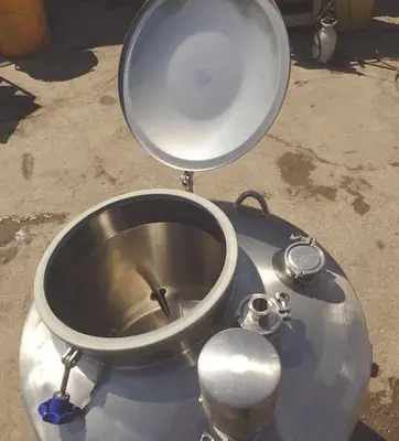 Tank, 75 Gallon, 316L Stainless Steel, Jacketed, Walker, DT/CB #S743306