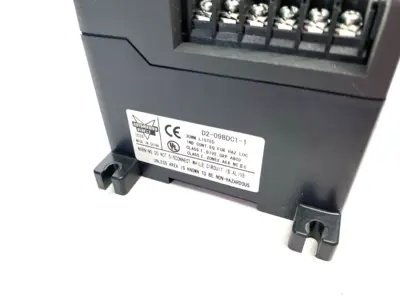 USED AUTOMATION DIRECT DIRECTLOGIC DL205 I/O BASE, 9-SLOT, DIN RAIL
