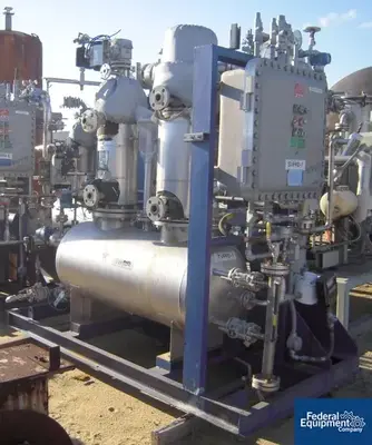 USED De Dietrich 70 Cu Ft Dedietrich Glass Lined Vacuum Dryer, Model SR3030