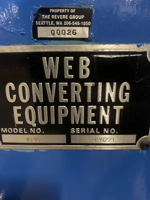 Used WEB CONVERTING EQUIPMENT 1030 Coating & Laminating Pennsylvania US | Global Equipment International, LLC #1174941