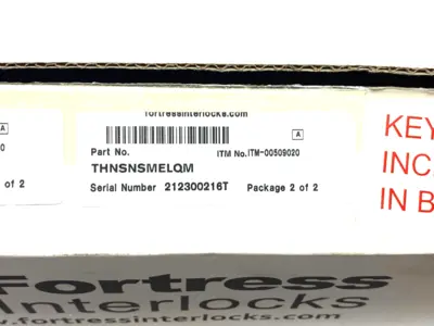 NEW FORTRESS INTERLOCKS TGARD MACHINE CONTROL AND ACCESS SWITCH UNIT