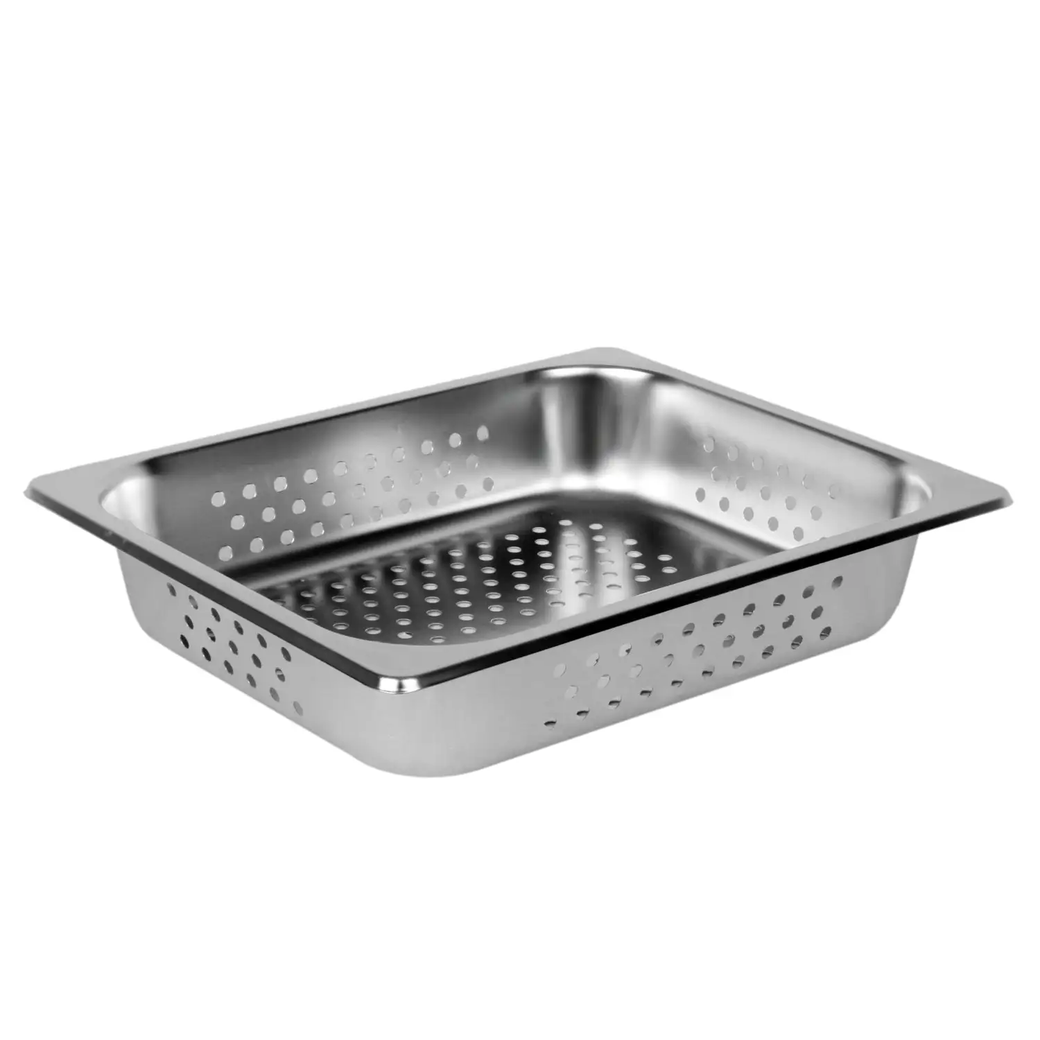 Thunder Group STPA3122PF Half Size Steam Pan, Perforated, Stainless - 12, (each)
