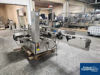 USED NJM/CLI NJM-CLI Wrap Around Labeler, Model 326VLRDBP