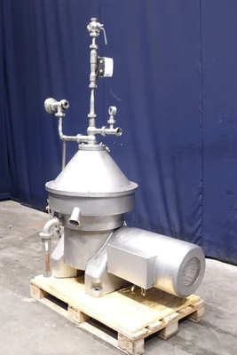Westfalia MSG 85-01-076 CIP milk separator, 316SS.