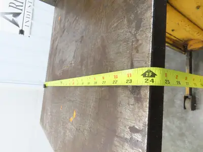 Langley BHLD Walk Behind Pallet Lift Truck 200lb 12V Straddle Platform 70" Lift