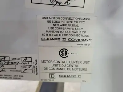 NEW SQUARE D MODEL 6