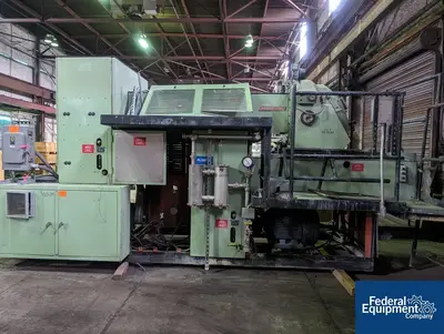 USED Mazzoni Mazzoni Two Stage Single Screw Vacuum Plodder, Model Duplex M350