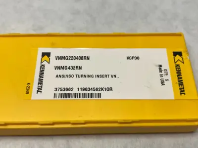 NEW KENNAMETAL KENLOC™ VNMG-RN INSERTS VNMG220408RN