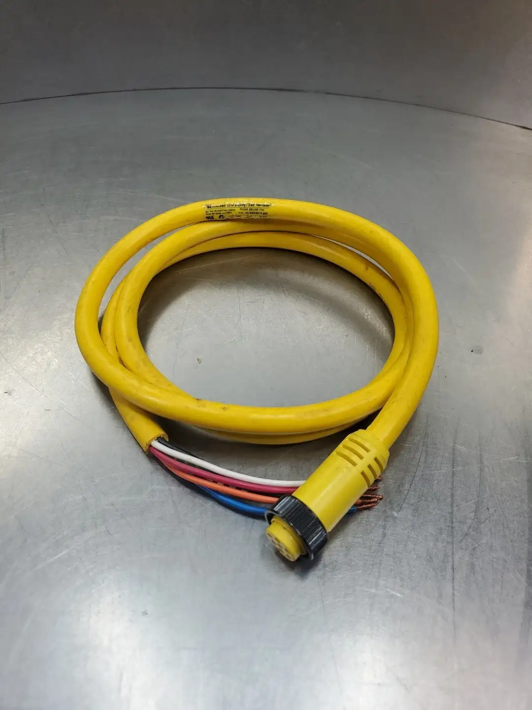 BRAD CONNECTIVITY 207000A01F060 FEMALE STRAIGHT 6' 16/7 AWG PVC CORD. 5E-16