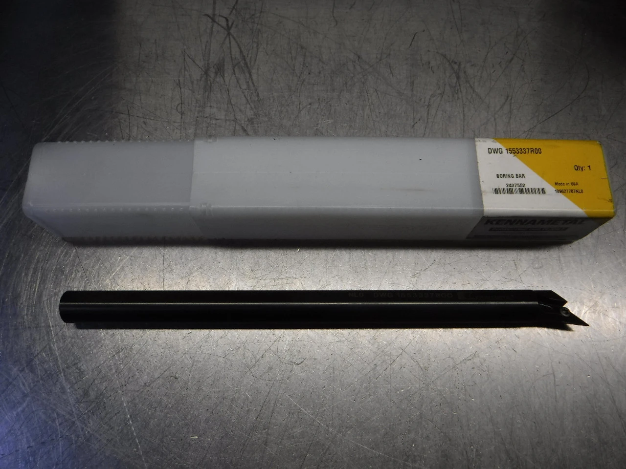 Kennametal Indexable Boring Bar 5/8" Shank DWG 1553337R00 (LOC898B)