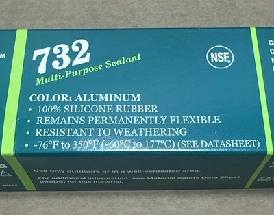 NEW DOW Silicones 732 Aluminum