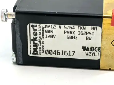 USED BÜRKERT 2/2 WAY DIRECT-ACTING PLUNGER VALVE