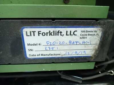 Used LIT FORKLIFT 52020BATW1 Forklift Attachments Ohio US | HGR 24 #803597