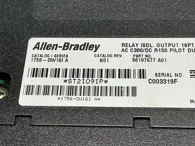 USED ALLEN BRADLEY 1756-OW16I SERIES A