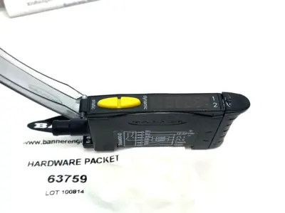 New | in-Stock Banner Engineering High-Performance Fiber Optic Sensing Module, Red Beam, 62383 Photoelectric Sensors Michigan US | Maverick Industrial Sales #1414327