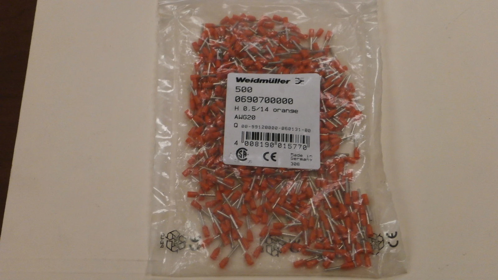NEW Weidmuller 0690700000
