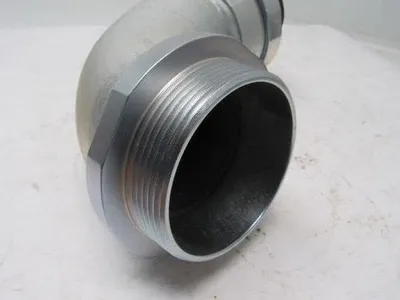3STD WPB A00353 3" ID 90 Degree Sweep Externally Grounded Conduit Connector