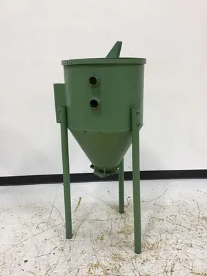 USED METAL FABRICATOR HOPPER