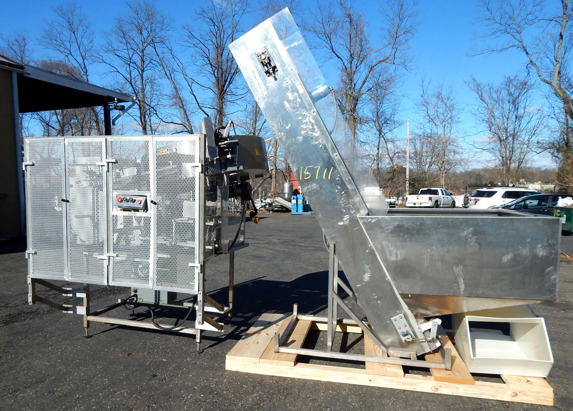USED NEW ENGLAND MACHINERY UNSCRAMBLER NEH-200AJ