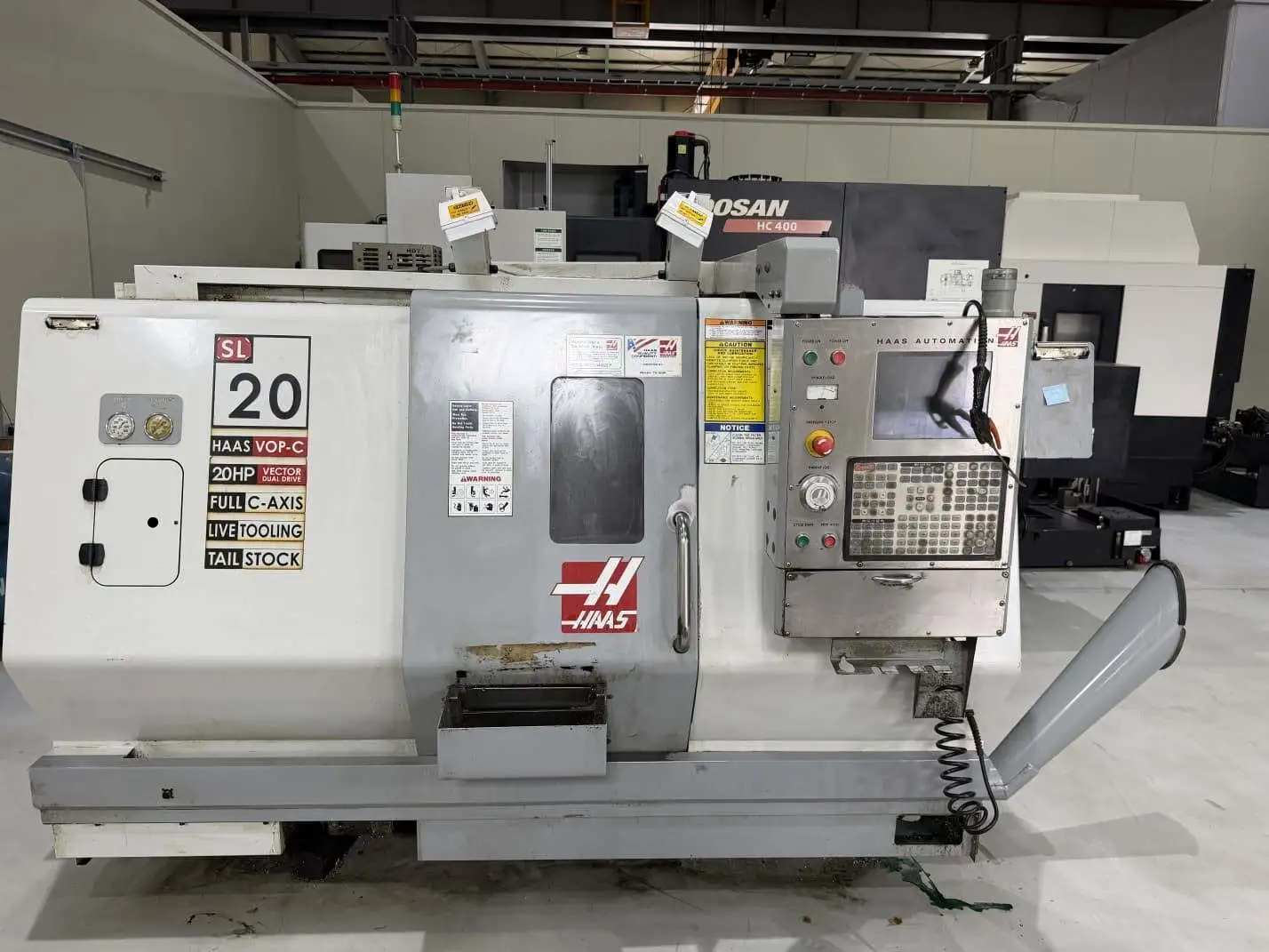 Used 2006 HAAS SL-20T CNC Lathes Ohio US | Toolquip, Inc. #1283781