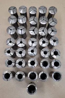 5C COLLET SET (SET OF 36) - SIZE RANGE: 1/16” TO 1-1/8” (INCLUDES 2 METRIC COLLETS)