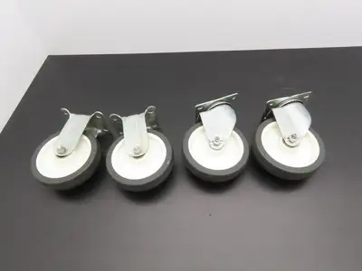 Payson 050/5 5" Swivel & 051-5 Fixed Caster Wheels Lot of 4