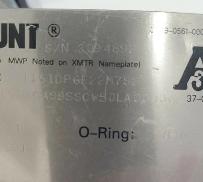 USED Rosemount 1151DP6E22M7S2