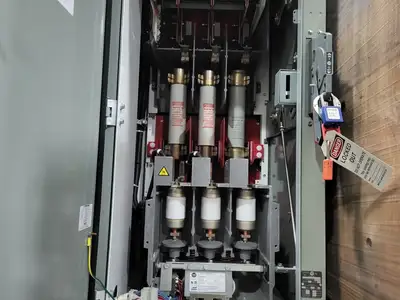 5kV/1200A Medium Voltage MCC Double Structure w/ Motor Protection Relays