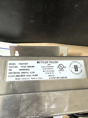 USED Metler Toledo PTHK-1800-000