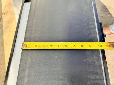 6-Foot Infeed / Outfeed Conveyor w/DC Motor Speed Control
