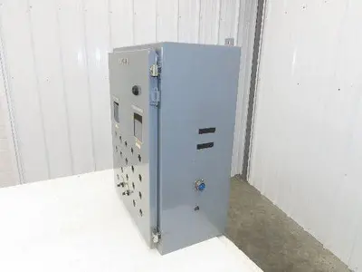 Hoffman A-302412LP Electrical Enclosure Nema 12 Wall Mount Backplate 30x24x12"