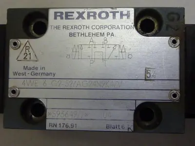 USED REXROTH 4WE6G252AG24N9K4V
