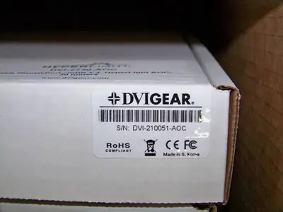 (10) DVIGEAR DVI-2730-AOC Plenum-Rated 8K HyperLight Active Optical DisplayPort Cables - NEW IN PACKAGING