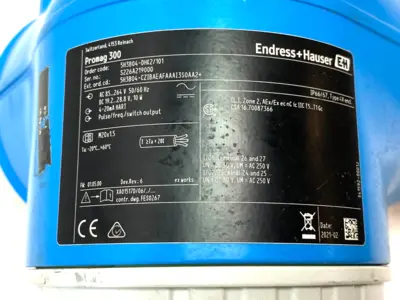 Used ENDRESS+HAUSER PROLINE H300 PROMAG ELECTROMAGNETIC FLOWMETER Flowmeters | Maverick Industrial Sales #1104001
