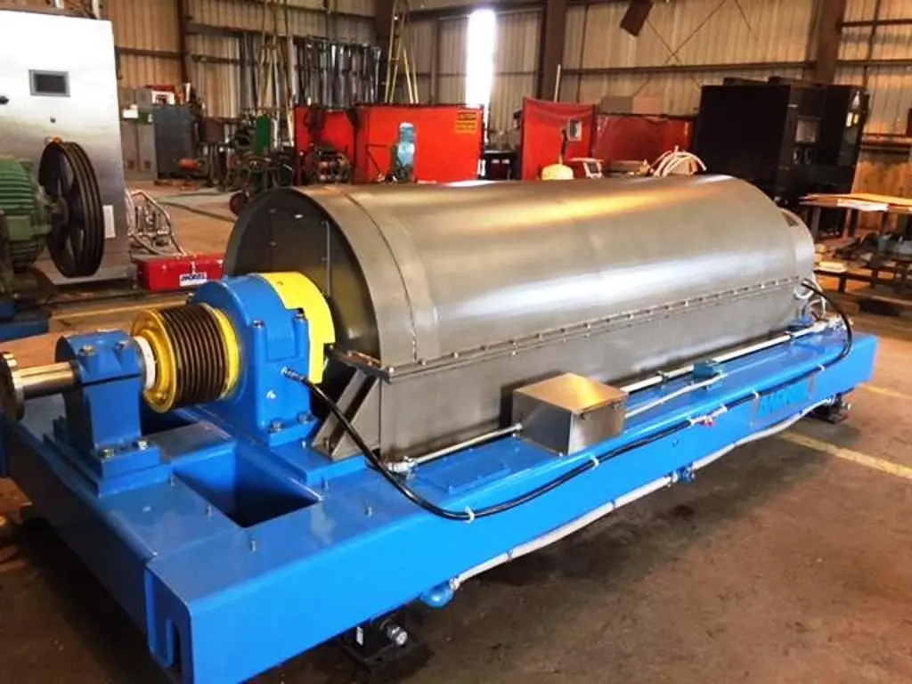 (2) Bird M4900 (30 x 96) decanter centrifuges, 316L SS.