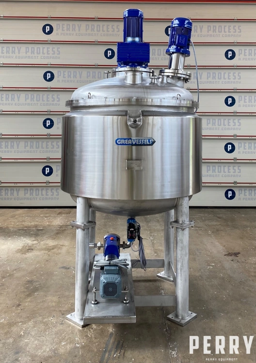 2023 Greaves 1000L DUAL ACTION MIXER Reactors & Kettles - Stainless Steel | Perry Equipment