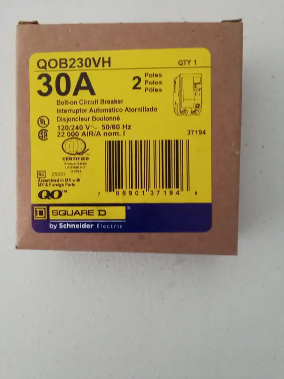 Used Square D QOB330 Circuit Breakers US | Infinity wholesale & Supply LLC #1305641