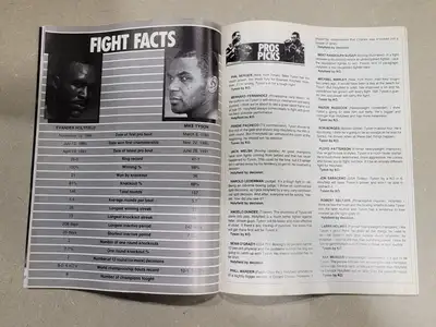 USED BOXING ILLUSTRATED AUGUST 1992
